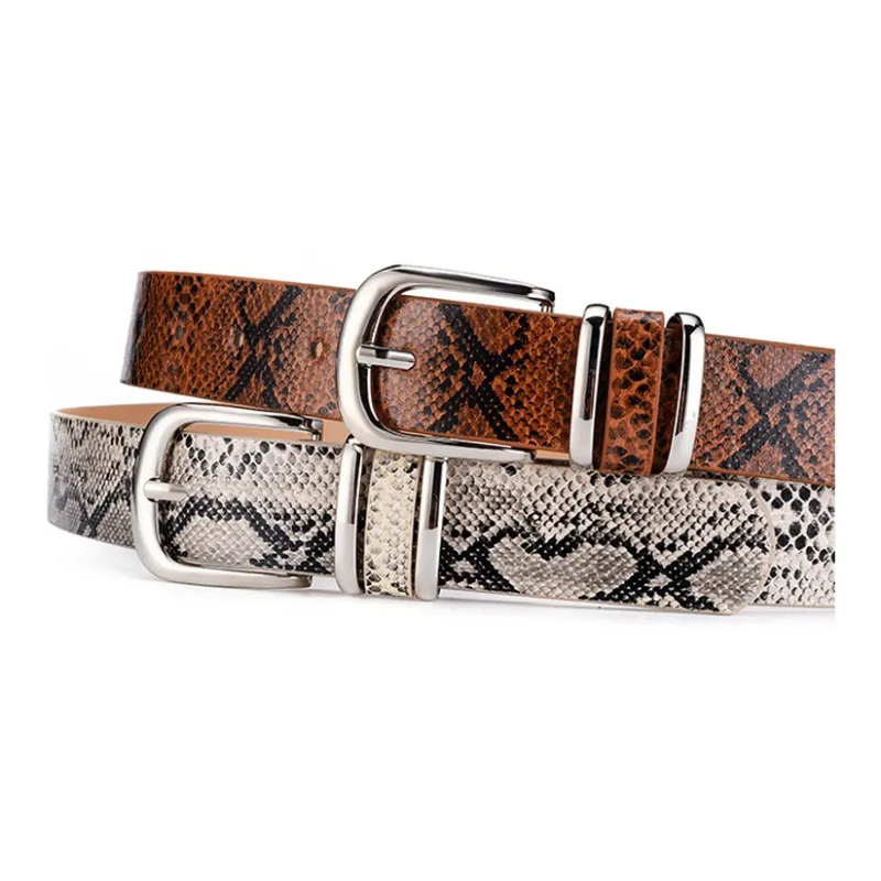 JKEM PU Leather Belts Women's 2.3cm-8