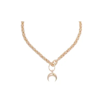 Marine Serre Moon Keychain