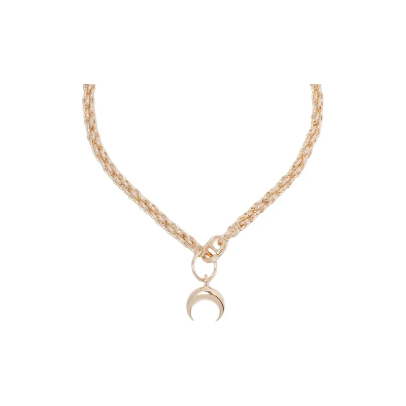Marine Serre Moon Keychain-0