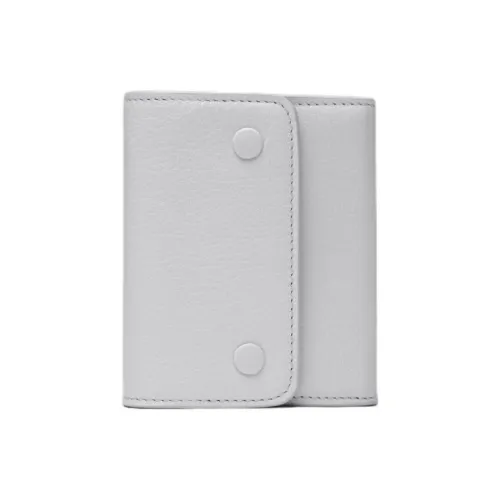 Maison Margiela Leather Wallet Women's White