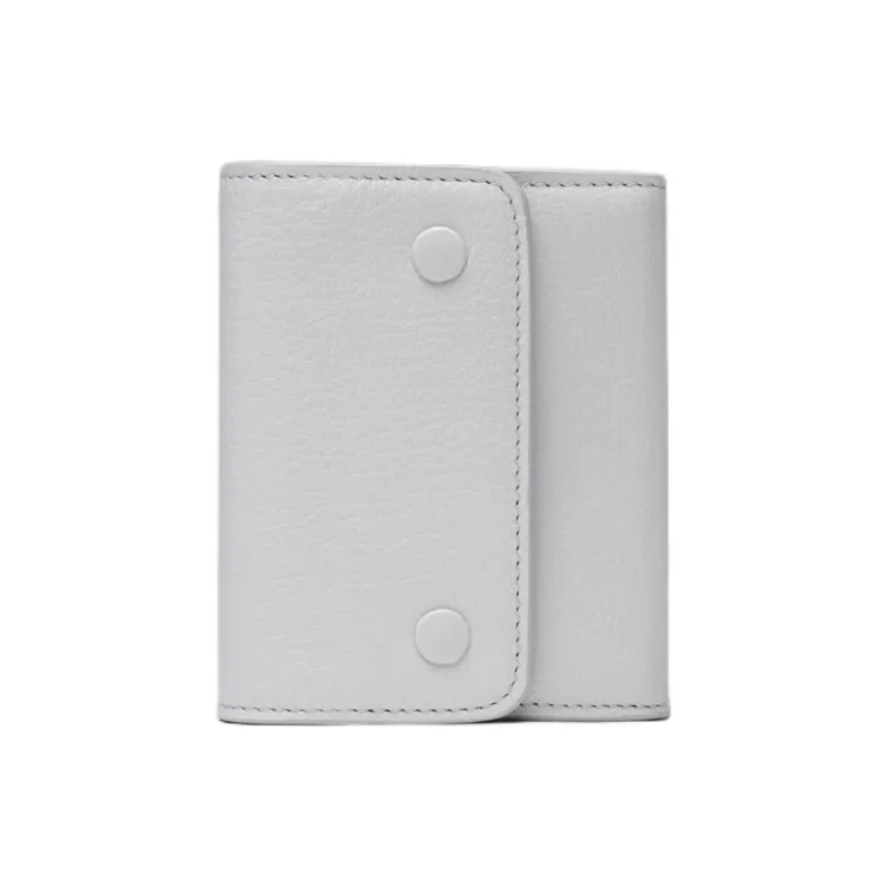 Maison Margiela Leather Wallet Women's White-0