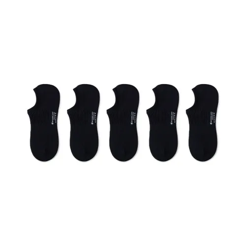 QINXIANGJIAN No Show Socks Men's 5 Pack