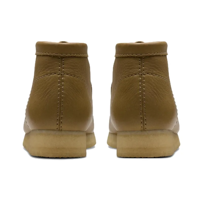 Clarks Wallabee Ankle Boots Men's Dark Olive-4