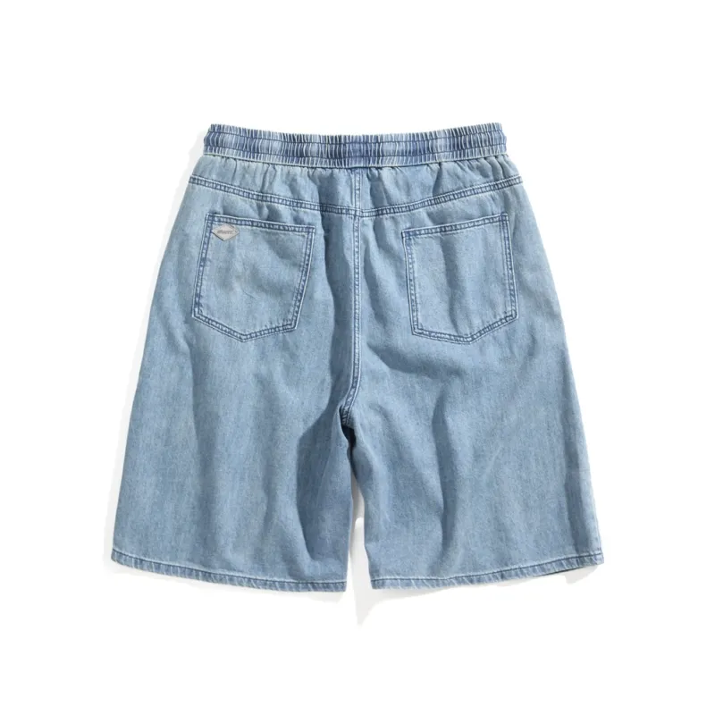 JUCY JUDY Denim Shorts Unisex Blue-1