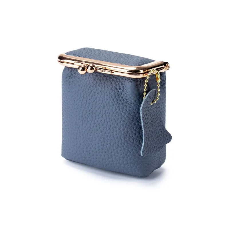 OUZIHUANG Top Grain Cow Leather Clutch Regular Women's Multicolor-8