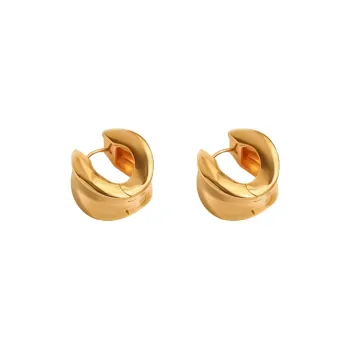 ONEKISS Gold Plated Copper Earrings Women's