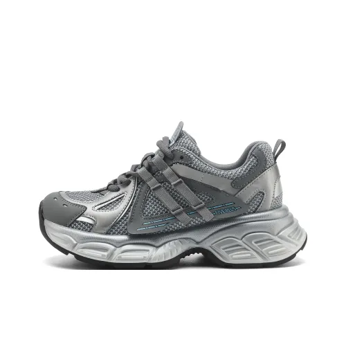 FIVE PLUS Anti Slip Wear Resistant Low Top Chunky Sneakers Women's