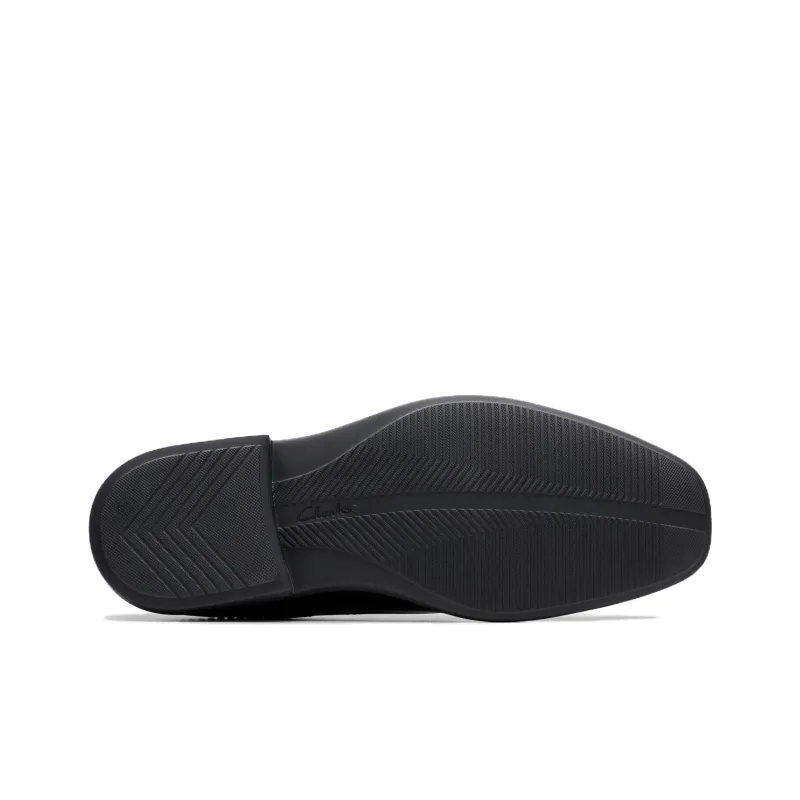 Clarks Dresslite Step Loafers Men's Black-5