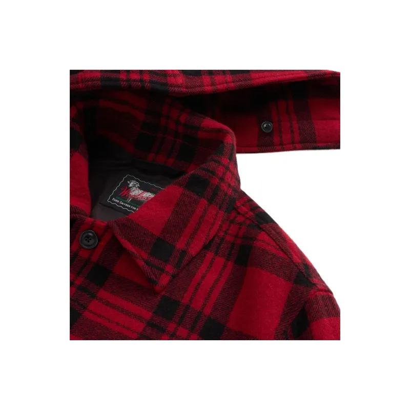 WOOLRICH X Todd Snyder Removable Hood Check Jacket-9