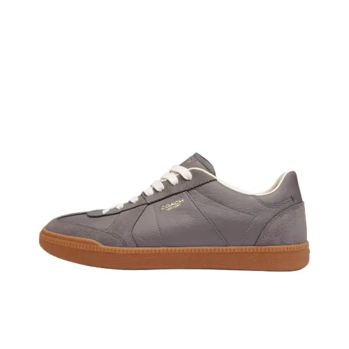 COACH Ellis Low Top Skateboard Shoes Women's Gray