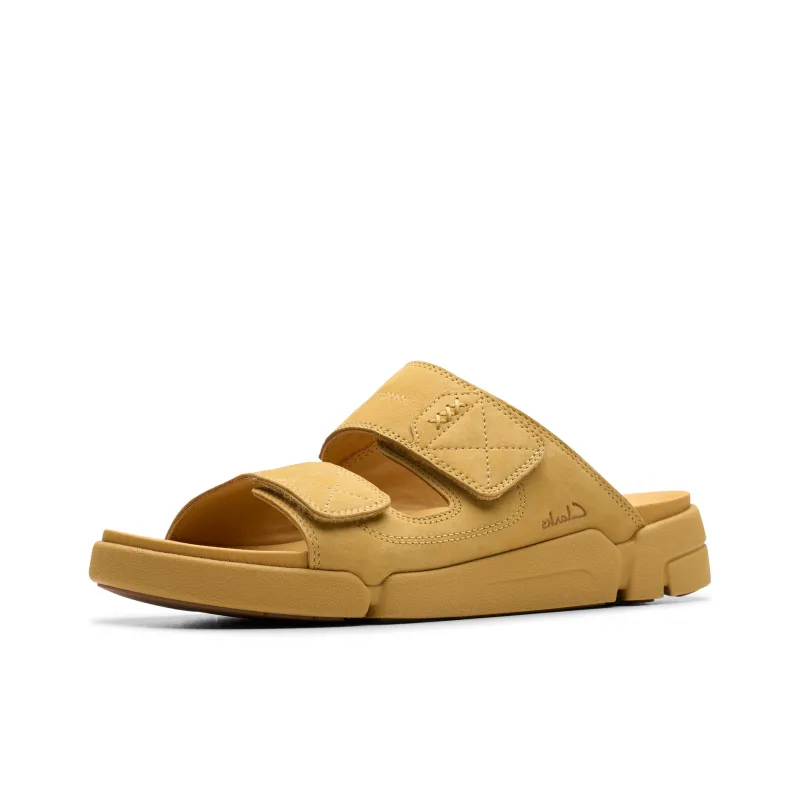 Clarks Slide Slippers Unisex Yellow-1