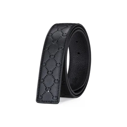 GUSKI Split Cow Leather Belts Men's Width  3.8cm