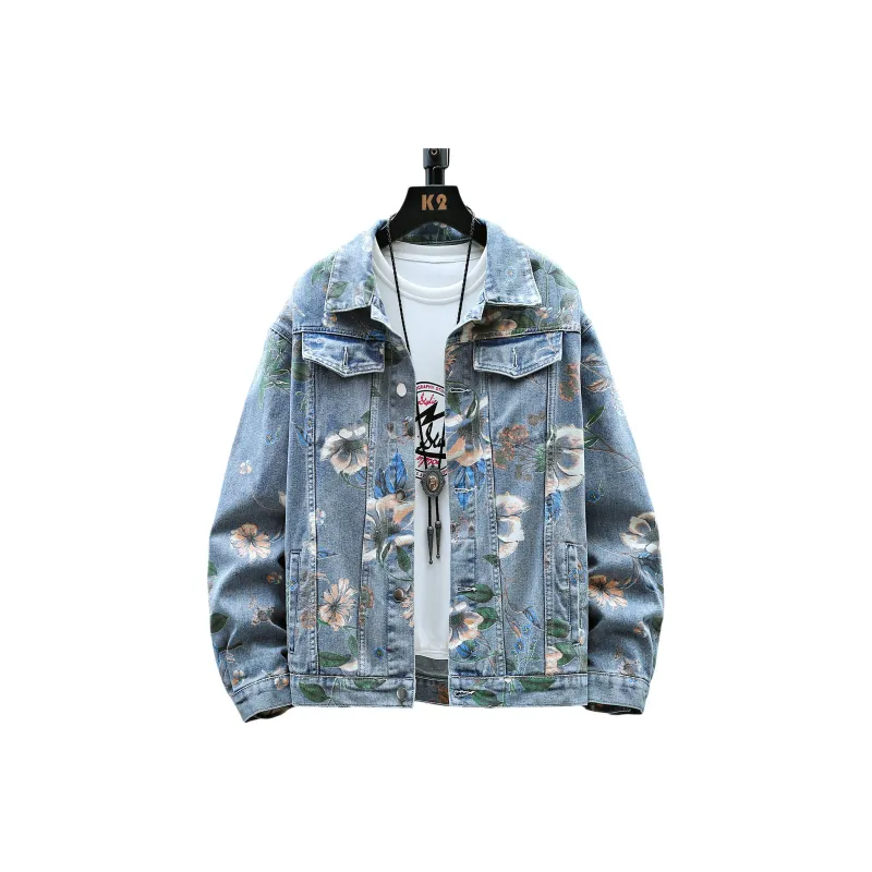 CHARLIE GOLF Denim Jacket Unisex Light-0