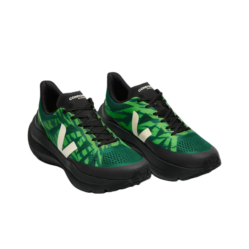 CESAR VILLALBA x VEJA Low Top Casual Shoes Unisex Green-1