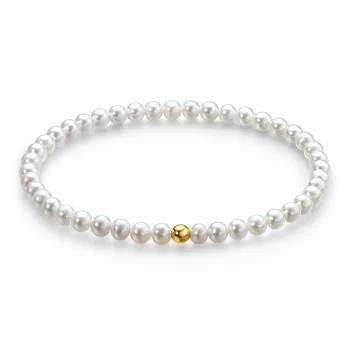 ME LUXE Pearl Beaded Bracelet, Fortune Bead Luxury Versatile Women's