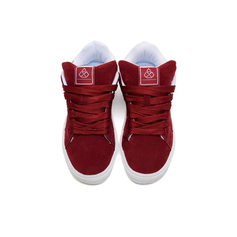 T628 Puffy Shoes Slip Resistant, Abrasion Resistant, Lightweight Low Top Skateboard Shoes Unisex-9