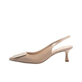 Roberto Festa Medina Slim Heel High Heels 5cm Women's Beige