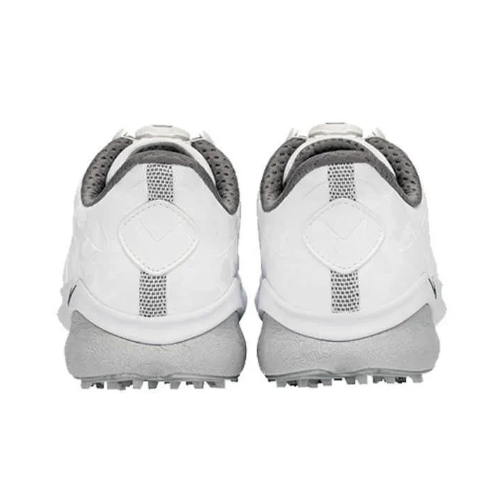 Callaway Cushioning, Slip Resistant, And Abrasion Resistant Low Top Golf Shoes Men's White-3