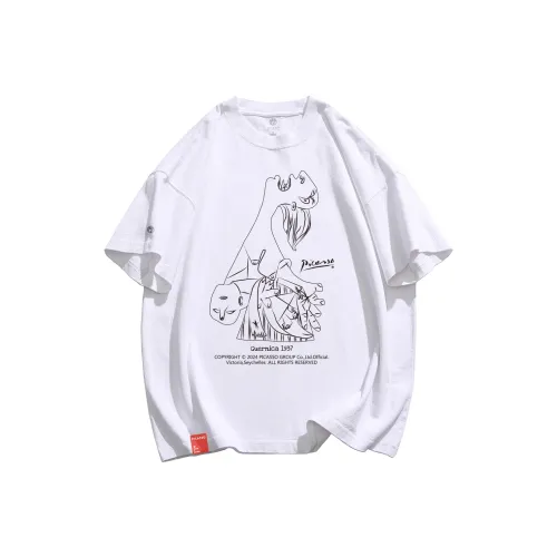 Pimio 남녀공용 티셔츠