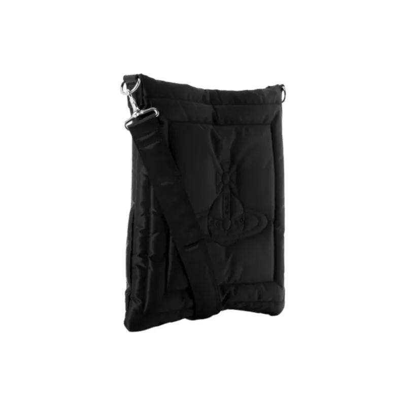 Vivienne Westwood Nylon Shoulder Bag Unisex Black-1