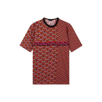 VERSACE T-Shirts Men Red