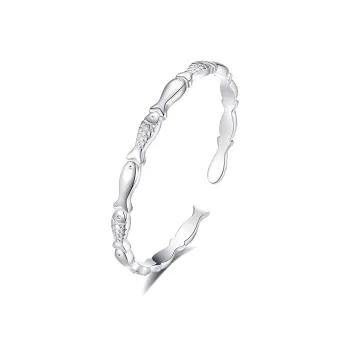 LIPSW 990 Silver Sterling Silver Bracelets Women's