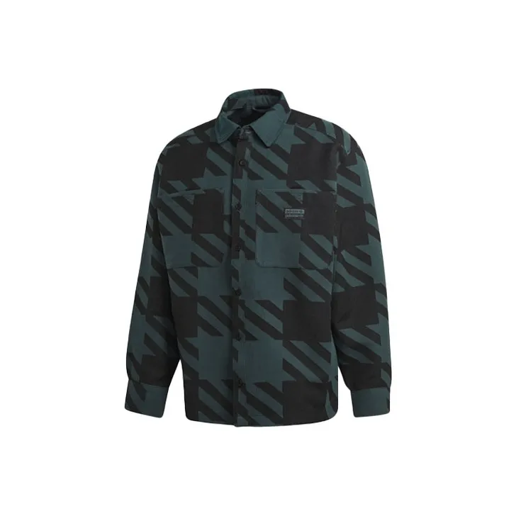 Adidas Originals Shirts Men Black Green-0