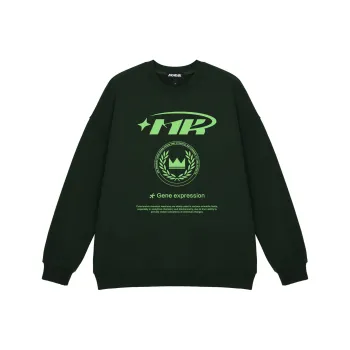 MK MONKEY KING Sweatshirt Unisex Turquoise