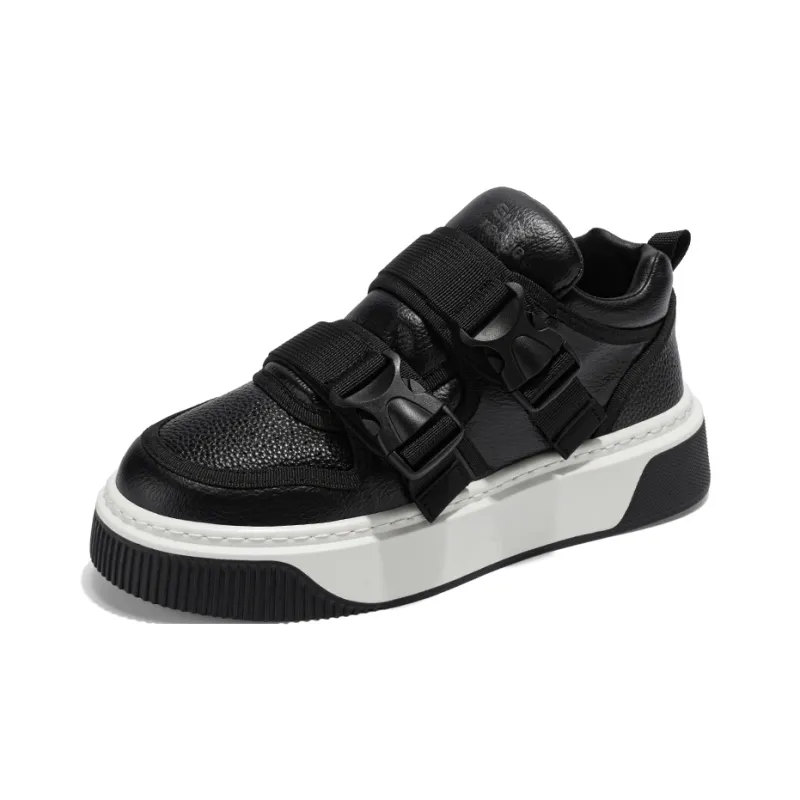 SUPEREDGE Slip Resistant Shock Absorbers With Abrasion Resistant Properties Low Top Skateboard Shoes Men's-10