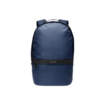 COLE HAAN Fabric Backpack Large Size Men's Navy Blue