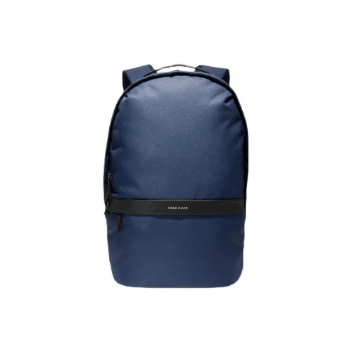 cole TSHIRT HAAN Fabric Backpack Large Size Men's Navy Blue