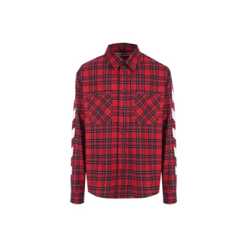 OFF WHITE Tartan Diagonal Shirt