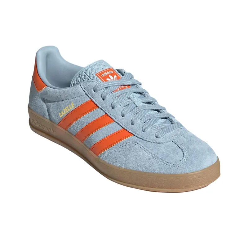 Adidas Originals Gazelle Indoor Wonder Blue Orange-2