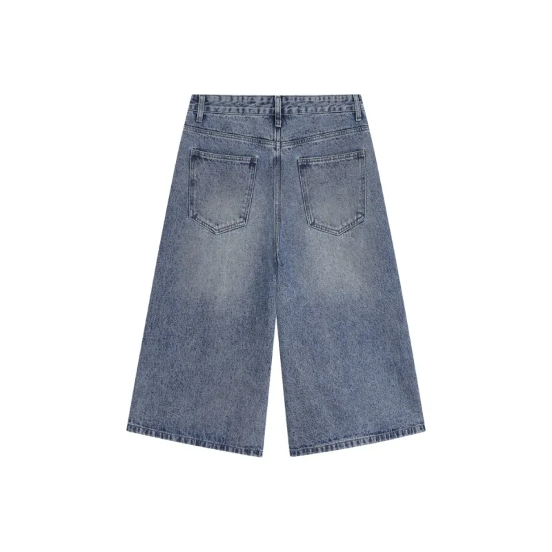 ROSECREED Denim Shorts Unisex-1