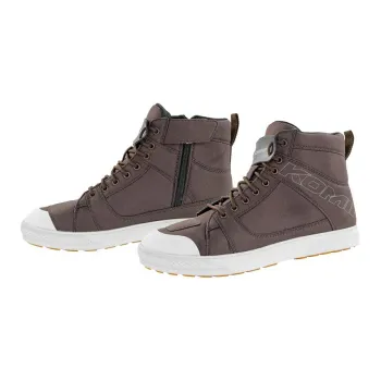 KOMINE SAFETY&INNOVATION Waterproof Motorcycle Shoes Unisex Brown
