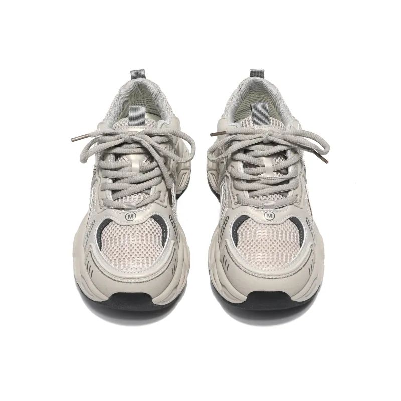 Yang Nianhua Cushioning, Slip Resistant, And Abrasion Resistant Low Top Chunky Sneakers Women's-2