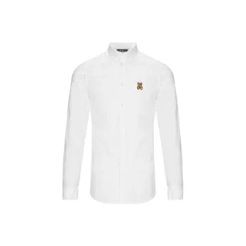 MOSCHINO Teddy Patch Buttoned Shirt
