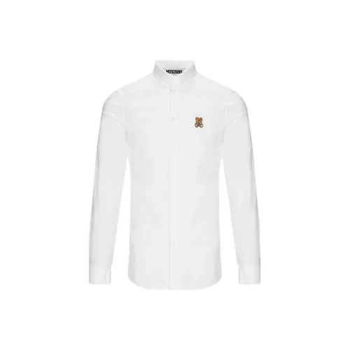 MOSCHINO Teddy Patch Buttoned Shirt