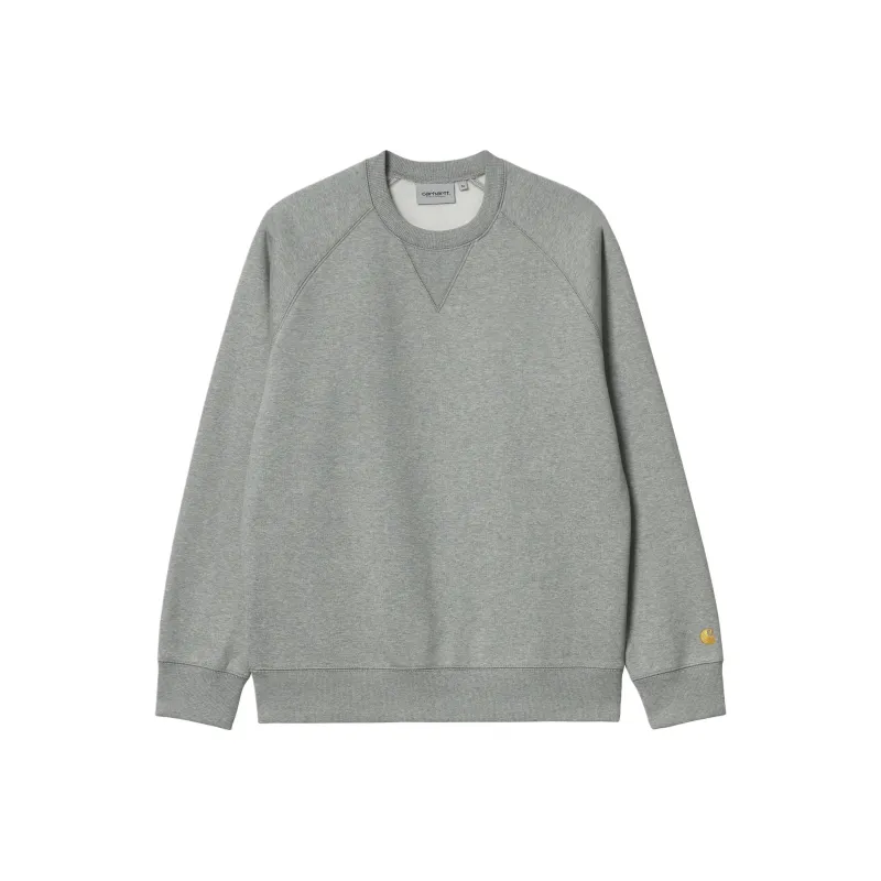 Carhartt WIP Chase Logo Embroidered Crewneck Sweatshirt-0