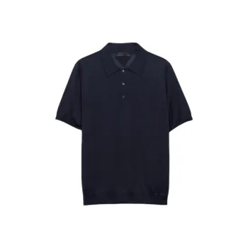 PRADA Knitted Polo Shirt