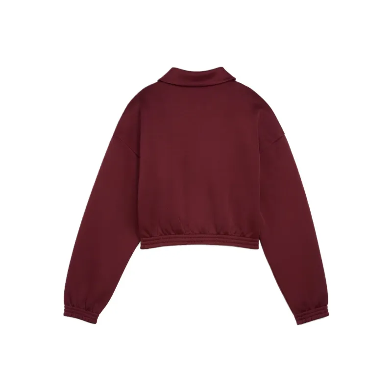 PUMA Chamarra Corta Holgada Para Mujer-1