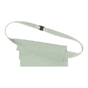 ISSEY MIYAKE Polyester Shoulder Bag Men's Frost Gray
