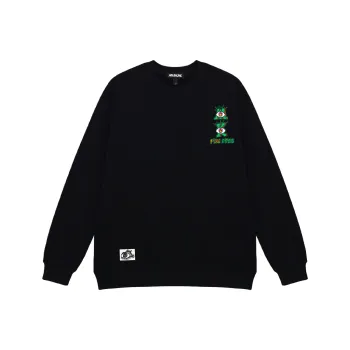 MK MONKEY KING Sweatshirt Unisex Black