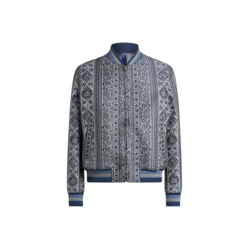 ETRO Floral jacquard Bomber Jacket-0