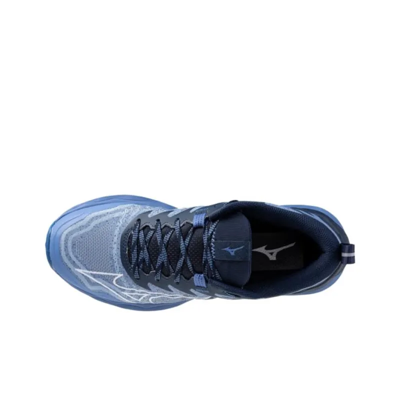Mizuno Wave Daichi 8 Cushioning Slip Resistant Low Top Running Shoes Women's Blue-2