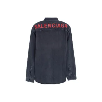 Balenciaga Shirts Men Black