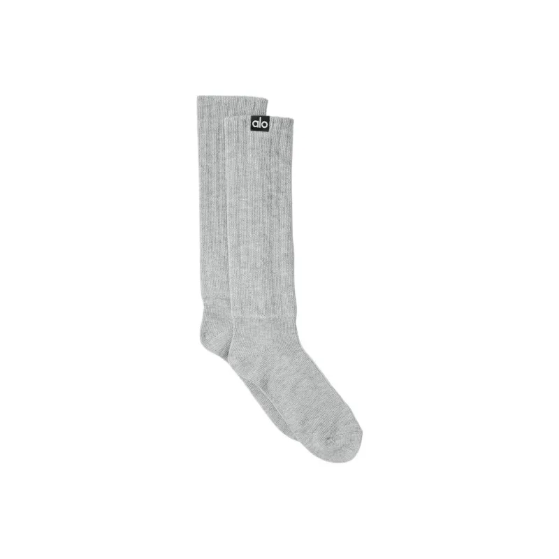 Alo Yoga Knee High Socks Unisex 1 Pack-11