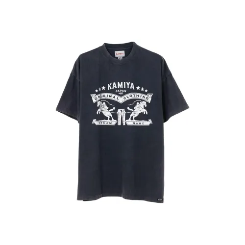 MIHARA YASUHIRO FW24 T-Shirt Loose Fit Style Men's Black