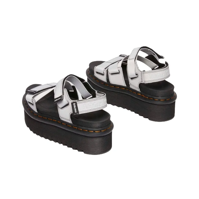 Dr.Martens Kimber II One Strap Sandals Women's Dusty Gray-3