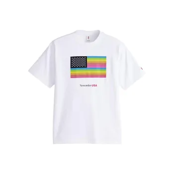Levis New Order Collaboration T Shirts Unisex White